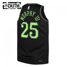 Maillot Enfant New Orleans Pelicans Trey Murphy III 2025-26 Nike City Edition Noir Swingman